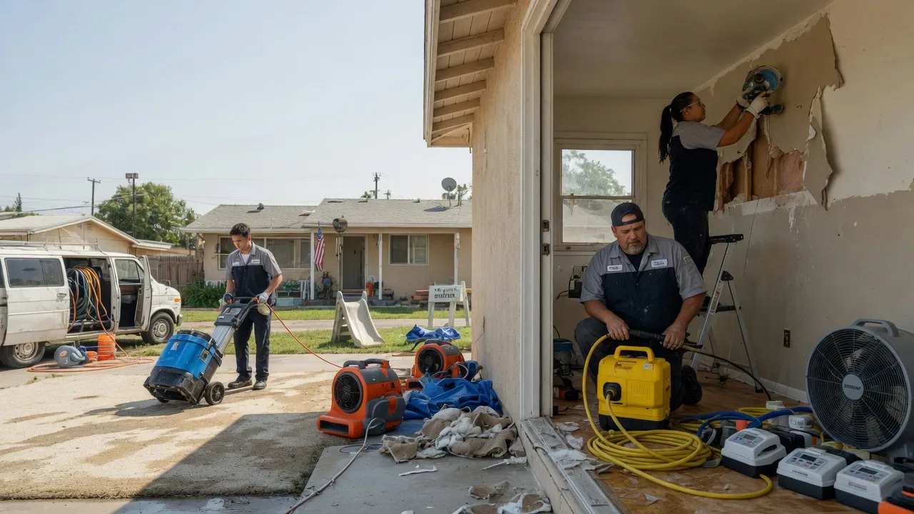 Water Damage Restoration in Tow, TX near me